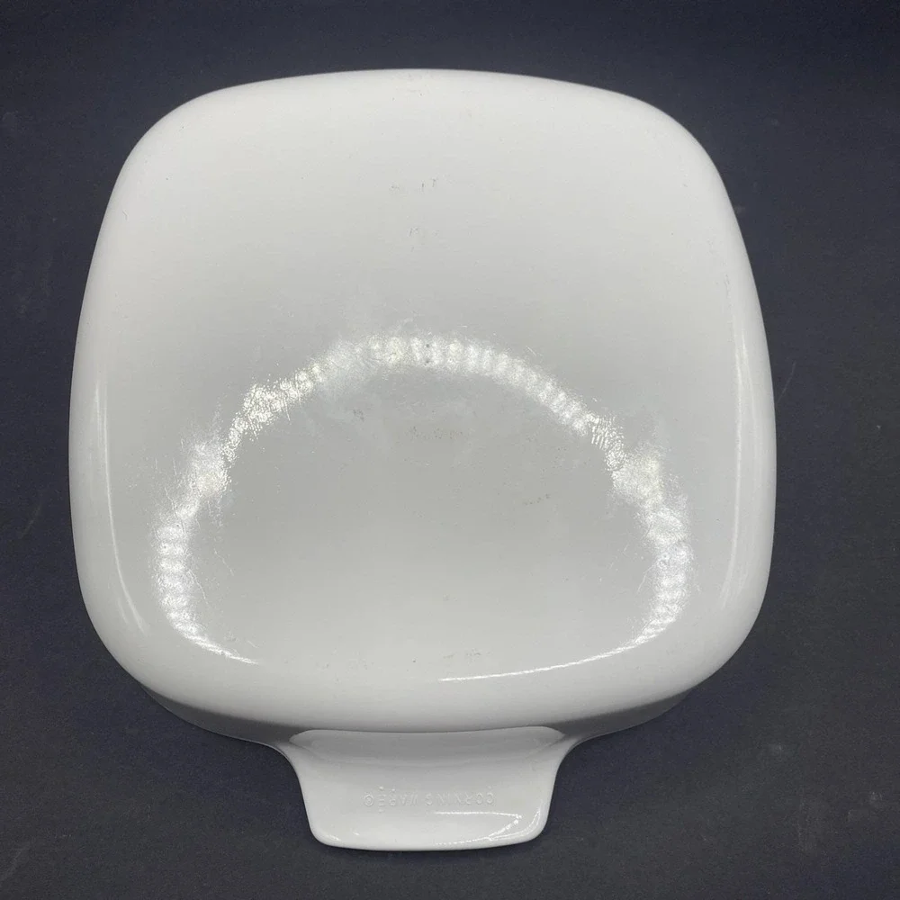 Vintage Corning Ware A-1-B Plain White 1 Liter Casserole Dish without Lid